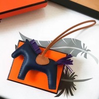 Replica Handbag Store Rodeo Horse Bag Charm In Navy/Camarel/Purple Leather Replica Handbag Store Rodeo Horse Bag Charm In Navy/Camarel/Purple Leather