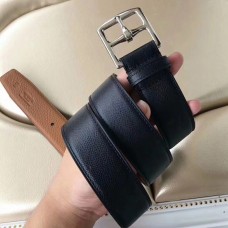 Replica Handbag Store Etriviere 40 Belt In Black Epsom Leather Replica Handbag Store Etriviere 40 Belt In Black Epsom Leather