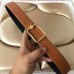 Replica Handbag Store Oscar Buckle 40 MM Belt Brown Reversible Leather