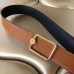 Replica Handbag Store Oscar Buckle 40 MM Belt Brown Reversible Leather