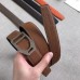 Replica Handbag Store Etrier Buckle Belt &amp; Brown Clemence 32 MM Strap
