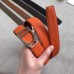 Replica Handbag Store Etrier Buckle Belt &amp; Orange Clemence 32 MM Strap