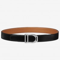 Replica Handbag Store Etrier Buckle Belt &amp; Brown Clemence 32 MM Strap