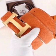 Replica Handbag Store Orange Clemence Kits Belt H Brushed Buckle Replica Handbag Store Orange Clemence Kits Belt H Brushed Buckle