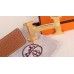 Replica Handbag Store H Belt Buckle &amp; Brown Clemence 32 MM Strap