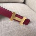 Replica Handbag Store Mini Constance Belt Buckle &amp; Ruby Epsom 24 MM Strap