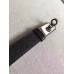 Replica Handbag Store Black Epsom Kelly Belt With Palladium Hardware
