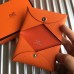 Replica Handbag Store Orange Epsom Calvi Card Holder Replica Handbag Store Orange Epsom Calvi Card Holder