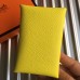 Replica Handbag Store Yellow Epsom Calvi Card Holder Replica Handbag Store Yellow Epsom Calvi Card Holder
