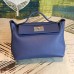 Replica Handbag Store 24/24 29 Bag In Blue Clemence Calfskin
