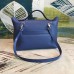 Replica Handbag Store 24/24 29 Bag In Blue Clemence Calfskin