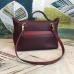 Replica Handbag Store 24/24 29 Bag In Bordeaux Clemence Calfskin