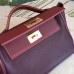 Replica Handbag Store 24/24 29 Bag In Bordeaux Clemence Calfskin
