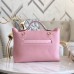 Replica Handbag Store 24/24 29 Bag In Pink Clemence Calfskin