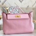 Replica Handbag Store 24/24 29 Bag In Pink Clemence Calfskin