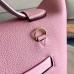 Replica Handbag Store 24/24 29 Bag In Pink Clemence Calfskin