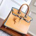 Replica Handbag Store Yellow With Blue Piping Epsom Birkin 30cm Bag