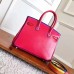 Replica Handbag Store Red With Indigo Piping Goatskin Birkin 30cm Bag