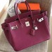 Replica Handbag Store Ruby Clemence Birkin 30cm Handmade Bag