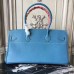 Replica Handbag Store Blue JPG Birkin 42cm Shoulder Bag