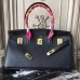Replica Handbag Store Black JPG Birkin 42cm Shoulder Bag