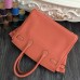 Replica Handbag Store Birkin 30cm 35cm Bag In Crevette Clemence Leather