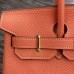 Replica Handbag Store Birkin 30cm 35cm Bag In Crevette Clemence Leather