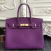 Replica Handbag Store Birkin 30cm 35cm Bag In Purple Clemence Leather Replica Handbag Store Birkin 30cm 35cm Bag In Purple Clemence Leather