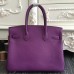 Replica Handbag Store Birkin 30cm 35cm Bag In Purple Clemence Leather Replica Handbag Store Birkin 30cm 35cm Bag In Purple Clemence Leather