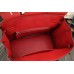 Replica Handbag Store Birkin 30cm 35cm Bag In Red Clemence Leather