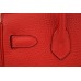 Replica Handbag Store Birkin 30cm 35cm Bag In Red Clemence Leather