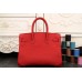 Replica Handbag Store Birkin 30cm 35cm Bag In Red Clemence Leather