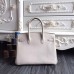 Replica Handbag Store Birkin 30cm 35cm Bag In White Clemence Leather