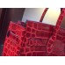 Replica Handbag Store Birkin 30cm 35cm Bag In Red Crocodile Leather Replica Handbag Store Birkin 30cm 35cm Bag In Red Crocodile Leather