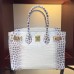 Replica Handbag Store Birkin 30cm 35cm Bag In White Crocodile Leather Replica Handbag Store Birkin 30cm 35cm Bag In White Crocodile Leather