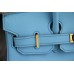 Replica Handbag Store Birkin 30cm 35cm Bag In Light Blue Epsom Leather