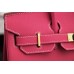 Replica Handbag Store Birkin 30cm 35cm Bag In Rose Red Epsom Leather