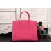 Replica Handbag Store Birkin 30cm 35cm Bag In Rose Red Epsom Leather