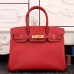 Replica Handbag Store Birkin 30cm 35cm Bag In Red Epsom Leather