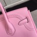 Replica Handbag Store Birkin Ghillies 30cm In Pink Swift Leather