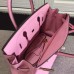 Replica Handbag Store Birkin Ghillies 30cm In Pink Swift Leather
