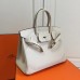 Replica Handbag Store Birkin Ghillies 30cm In White Swift Leather Replica Handbag Store Birkin Ghillies 30cm In White Swift Leather