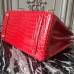 Replica Handbag Store Birkin 30cm 35cm Bag In Cherry Crocodile Leather Replica Handbag Store Birkin 30cm 35cm Bag In Cherry Crocodile Leather