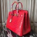 Replica Handbag Store Birkin 30cm 35cm Bag In Cherry Crocodile Leather Replica Handbag Store Birkin 30cm 35cm Bag In Cherry Crocodile Leather