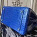 Replica Handbag Store Birkin 30cm 35cm Bag In Blue Electric Crocodile Leather