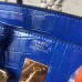 Replica Handbag Store Birkin 30cm 35cm Bag In Blue Electric Crocodile Leather