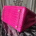 Replica Handbag Store Birkin 30cm 35cm Bag In Rose Red Crocodile Leather