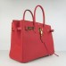 Replica Handbag Store Birkin 30cm 35cm Bag In Red Togo Leather