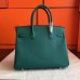 Replica Handbag Store Malachite Epsom Birkin 30cm Handmade Bag