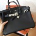 Replica Handbag Store Black Epsom Birkin 30cm Handmade Bag